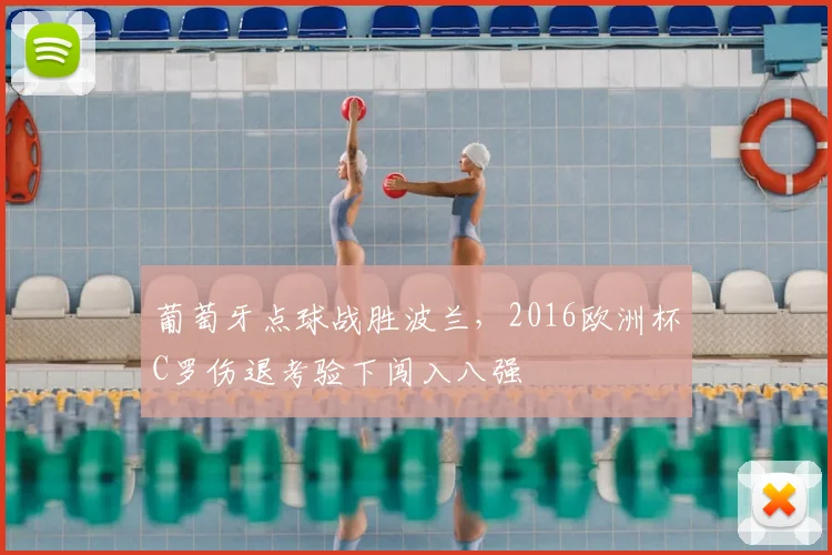 葡萄牙点球战胜波兰，2016欧洲杯C罗伤退考验下闯入八强